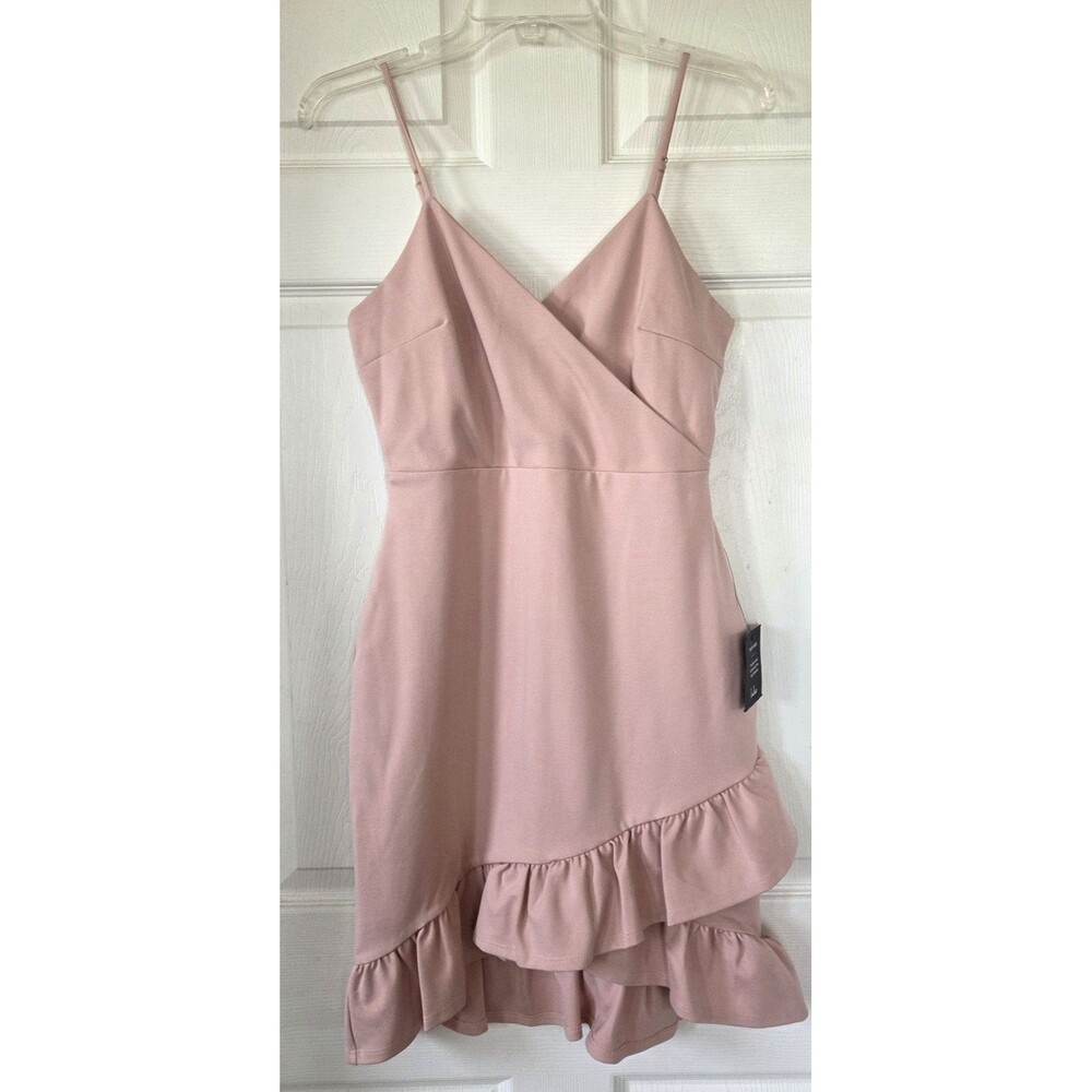 Lulus Mauve Pink Sealed With A Kiss Bodycon Mini Dress Women's Size M